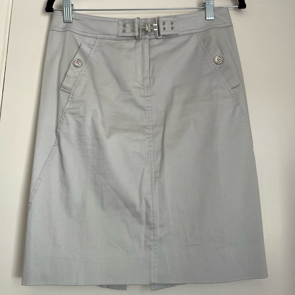 WHBM Buckle Pencil Skirt